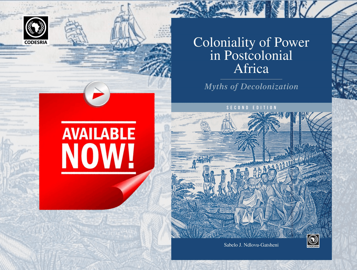 Coloniality of Power in Postcolonial Africa – Myths of Decolonization
https://bookshop.codesria.org/index.php/product/coloniality-of-power-in-postcolonial-africa-myths-of-decolonization-ebook/?_ga=2.22050363.1411289830.1652618518-517421571.1652434980&_gl=1*1i4ou3p*_ga*NTE3NDIxNTcxLjE2NTI0MzQ5ODA.*_ga_BE098V7XCN*MTY1Mjk5MTI5NC4xNC4wLjE2NTI5OTEyOTQuMA..