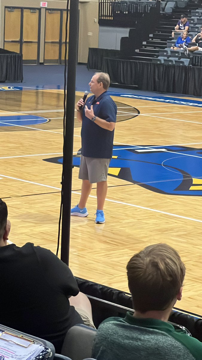 “If you can’t coach your best player the hardest, you don’t have a team..” -@OleMissKermit #TABC <a href="/OleMissMBB/">Ole Miss Men’s Basketball</a>