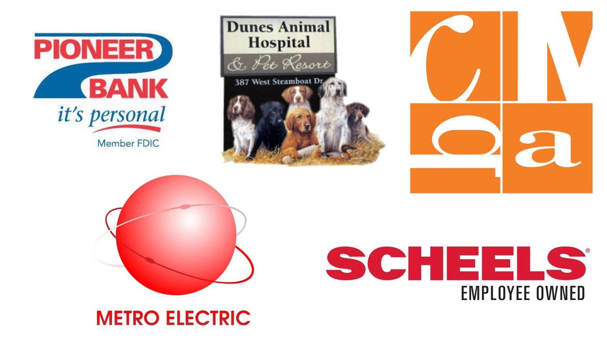 USportsAcad's tweet photo. ✨ Sponsor Spotlight ✨
Thank you to our sponsors for supporting our mission in providing opportunities through athletics for Siouxland's youth!
⭐️ Metro Electric, Inc. 
⭐️ Dunes Animal Hospital 
⭐️ Pioneer Bank 
⭐️ Scheels
⭐️ CMBA Architects https://t.co/jOeF8wOldc