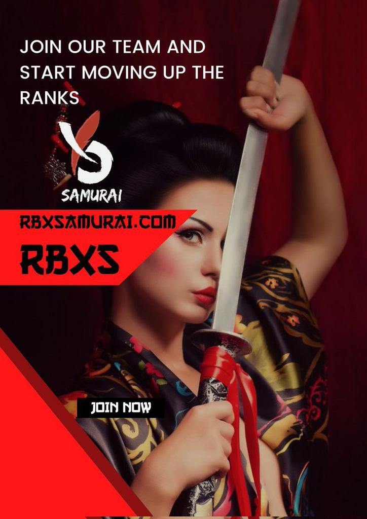 Do you desire to move up the rank? Join our team.

🔶linktr.ee/RBXSamurai
🔶t.me/mxsrbxsamuraip…
🔶launch.Rbx.ae

#DEFI #100x #BSCGemAlert #BSCGemsAlert #LunarCrush  #100xgem #RBXS #RBXSamurai
