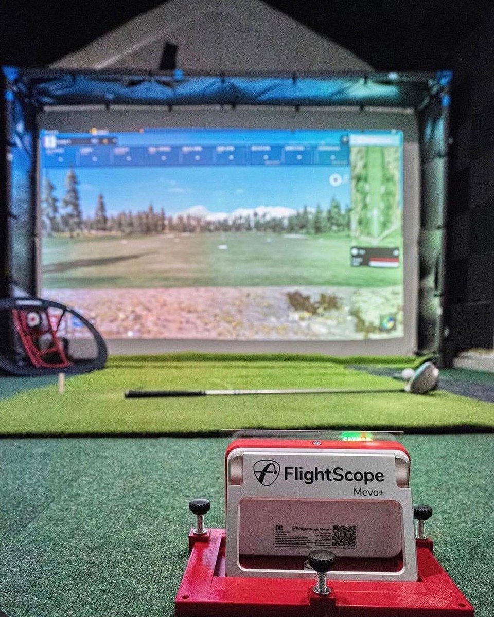 FlightScopeGolf's tweet image. Sweet setup and handicap improvement with our FlightScope Mevo+ 👏

#PerformanceDataYouCanTrust
