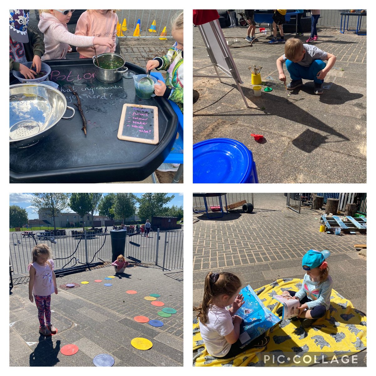 P1 loved Outdoor Classroom Day. We completed our literacy and numeracy activities as well as develop our social and creativity skills. The beautiful sunshine and fresh air made us all feel happy and healthy. ☀️😎🌻 <a href="/OutdoorClassDay/">Outdoor Classroom Day</a>