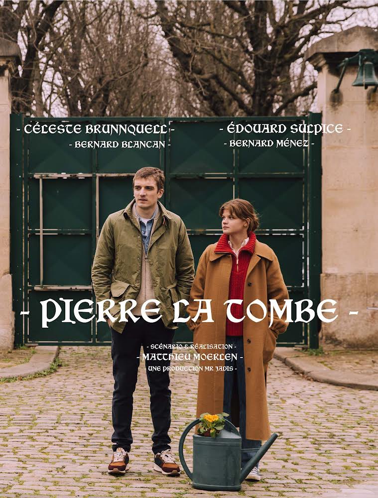 MatthieuMoerlen's tweet photo. Partage de l’affiche de #pierrelatombe / court métrage / 12 min / 2022 avec #celestebrunnquell #edouardsulpice #bernardblancan #bernardmenez @MrJadis 💥💥💥 📸 photo affiche @nothorma https://t.co/VBwms8ROZt
