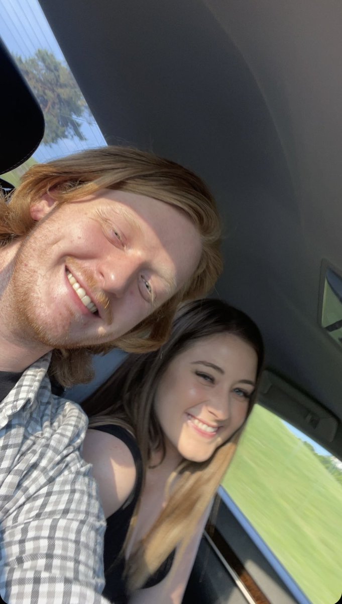 MadelineRench's tweet photo. cheesin’ this hard only happens in the back of an Uber on the way to see @russdiemon https://t.co/JJA6CgbOJw