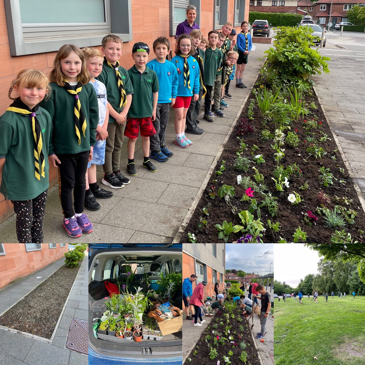 Sea3rd's tweet photo. Cubs are hoping their hard work tonight will cheer people up.  What a transformation! @merseyweaver @CheshireScouts https://t.co/bjexWzStYf