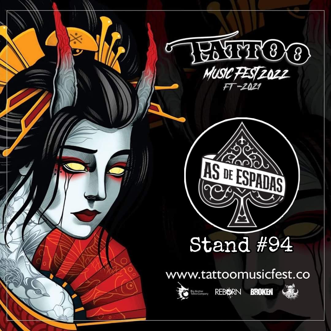 AsdeEspadas_co's tweet photo. Por fin hay llegado el momento!

Nos preparamos para el @Tattoomusicfest este fin de semana

Conozcan una pequeña muestra de nuestra marca en el #Stand94

Un evento brutal!

@brujeria @La_Pestilencia #Masacre  #Uada #ethereal #Vein @koyi_k_utho muchas más!

🤘🏻🔥Allá nos vemos🔥🤘🏻 https://t.co/5eBwrVzaN5