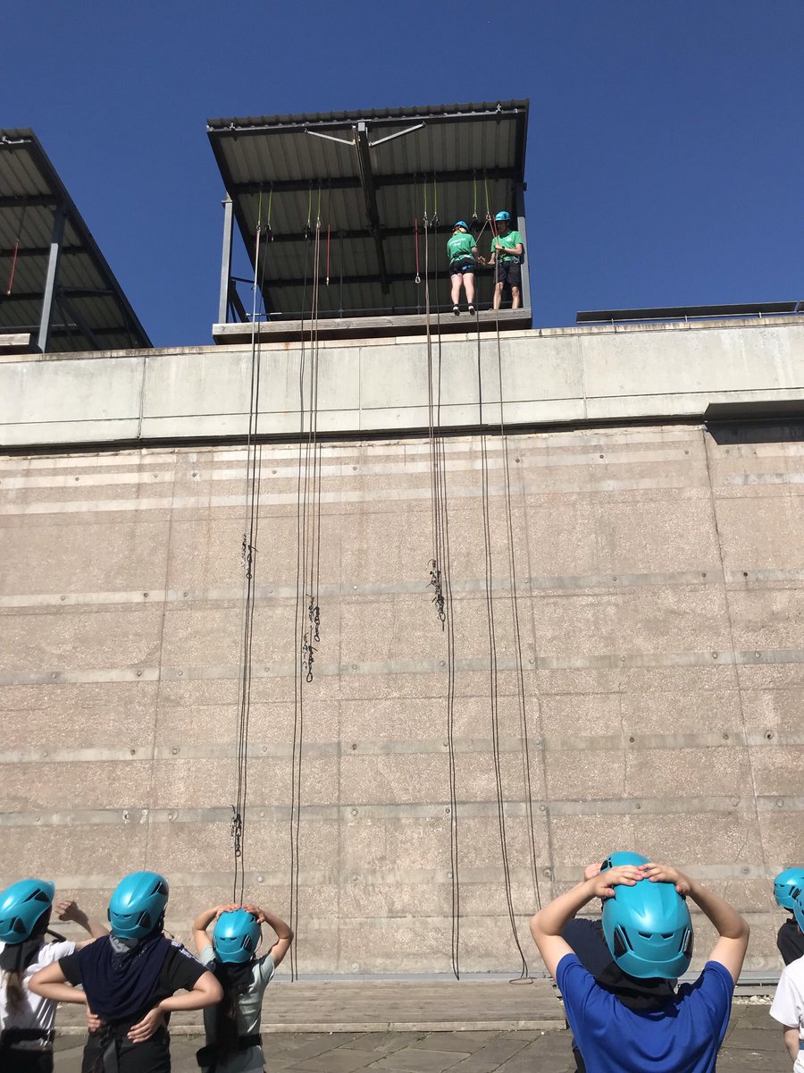 MVP_School's tweet photo. I’ve been to visit our Y5 and Y6 children on residential again this evening. They’re having such a great time. Half were building buggies and half we’re abseiling… obviously I had to join in! @jmatschools #ProudtobeMVP https://t.co/qEGoT8qgRs