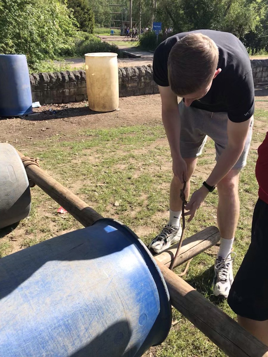 MVP_School's tweet photo. I’ve been to visit our Y5 and Y6 children on residential again this evening. They’re having such a great time. Half were building buggies and half we’re abseiling… obviously I had to join in! @jmatschools #ProudtobeMVP https://t.co/qEGoT8qgRs