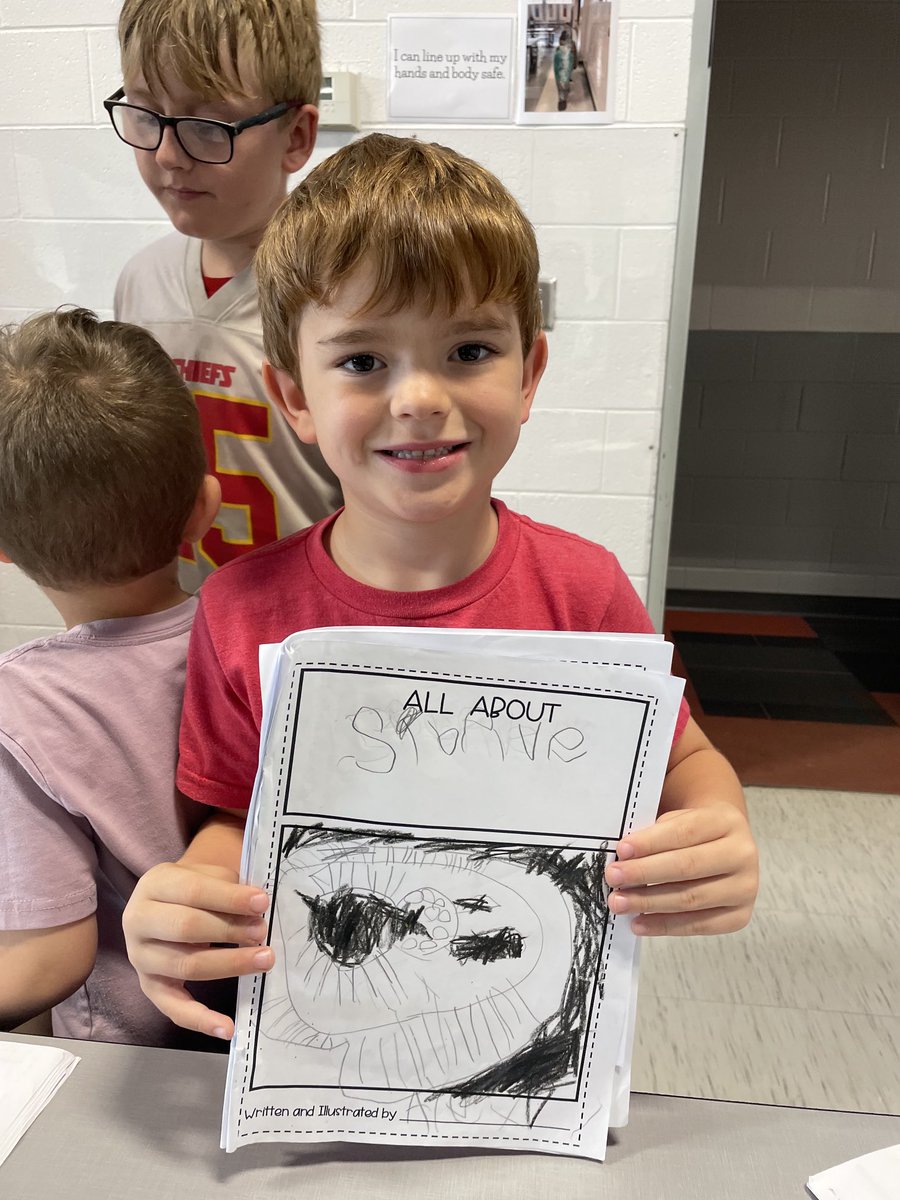 palmeram's tweet photo. We write for real audiences because that’s what authors do! What a joy it was to join parents, teachers, and other staff members at this kindergarten publishing party! #ssdpride 👊🏼❤️ https://t.co/PTI9DksmmD