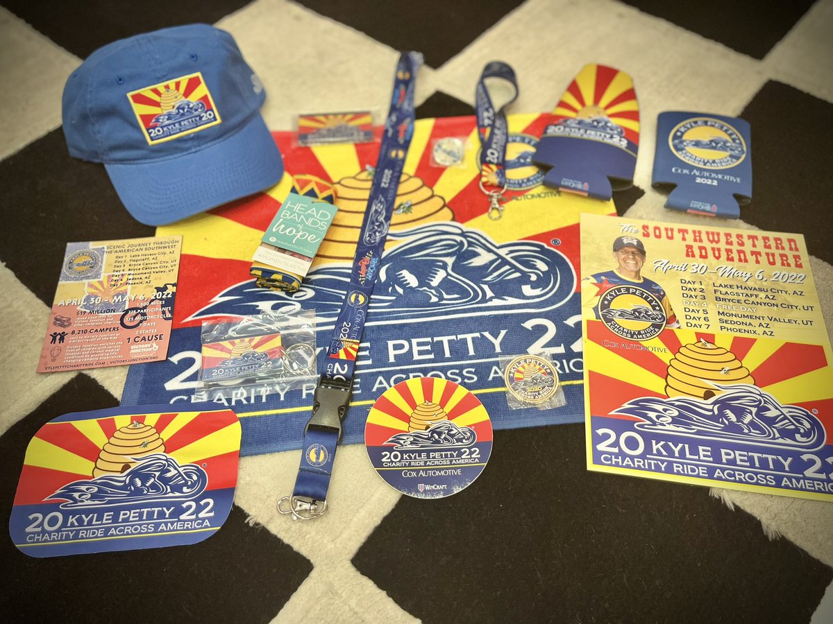 KPCharityRide's tweet photo. #GIVEAWAY ✨ Have you been eyeing our 2022 #KPCharityRide swag?! We’ve got 15 items to give to one lucky winner. Here’s how to enter to win… 👇

1. FOLLOW @kpcharityride 
2. RT this post

We will randomly select a winner tomorrow at 6pm ET! Good luck! https://t.co/JCZ1yqlRk6
