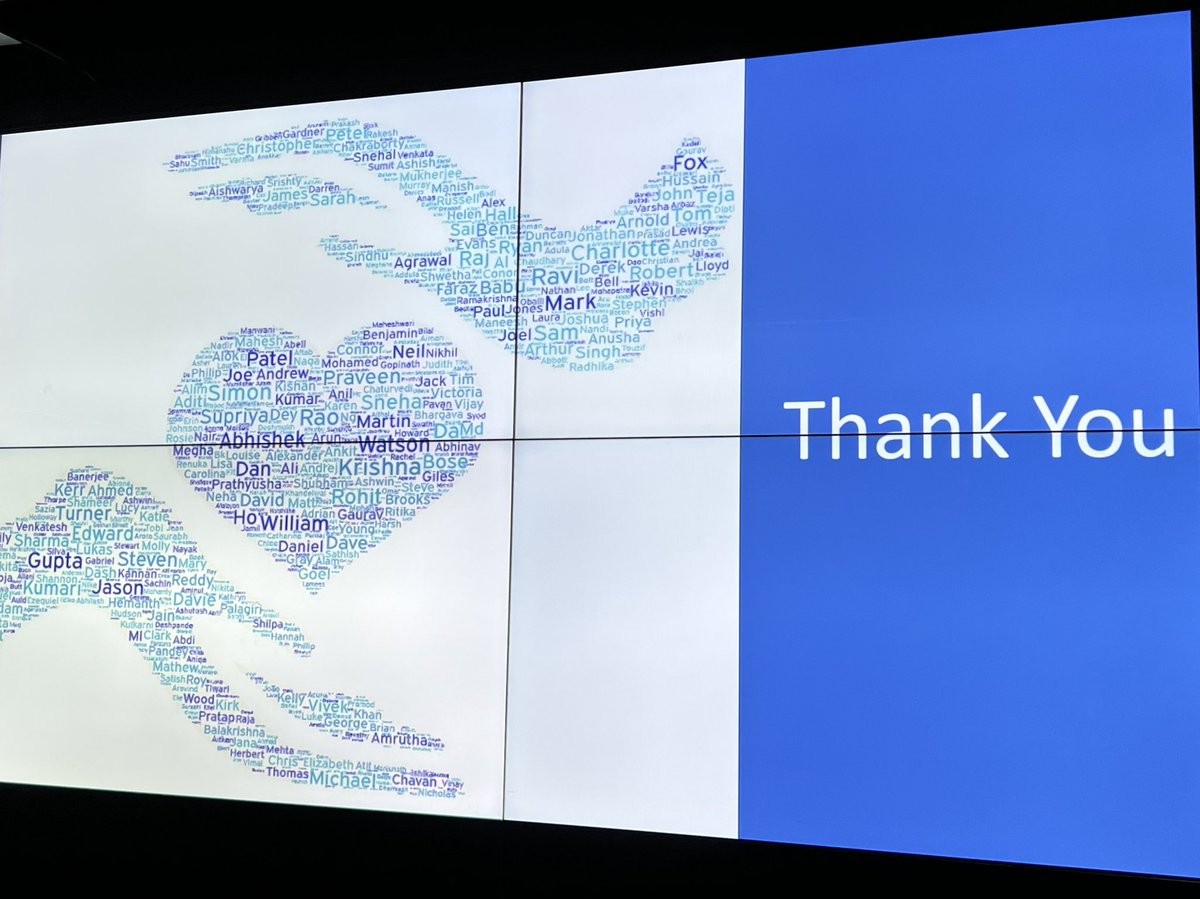 What a night celebrating the work we have done across UK Health and Social Care… so many stories of life changing impact. Well done team. Thank you 💙