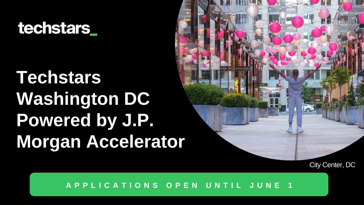 We are focused on startups that can benefit from tapping into the unique strengths of DC's innovation &amp; startup ecosystem. Sector focuses include: health &amp; wellness, education, finance, government &amp; civic engagement, cybersecurity, and more. 

Learn more: tsta.rs/6Nsi50JcyxH