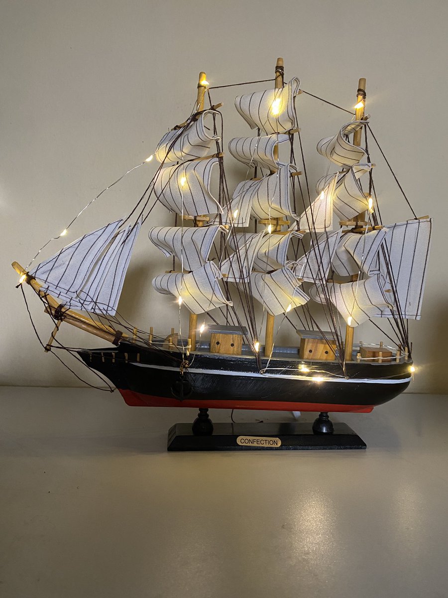 hanamcollection's tweet photo. Lightning ship 

Stunning piece of decor for your space or gift for your loved ones. 

Available in different sizes

Medium (20cm)- N14,000
Large (30cm)- N19,000
Extra large (40cm)- N24,000

Check thread for more
#decorpieceinabuja #homedecor #gifts #interiordesigninabuja #ship https://t.co/Tt7dmXlB8k