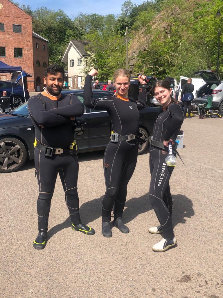 clidive's tweet image. Congratulations to our three new Ocean Divers Kishan, Marion and Maisie!