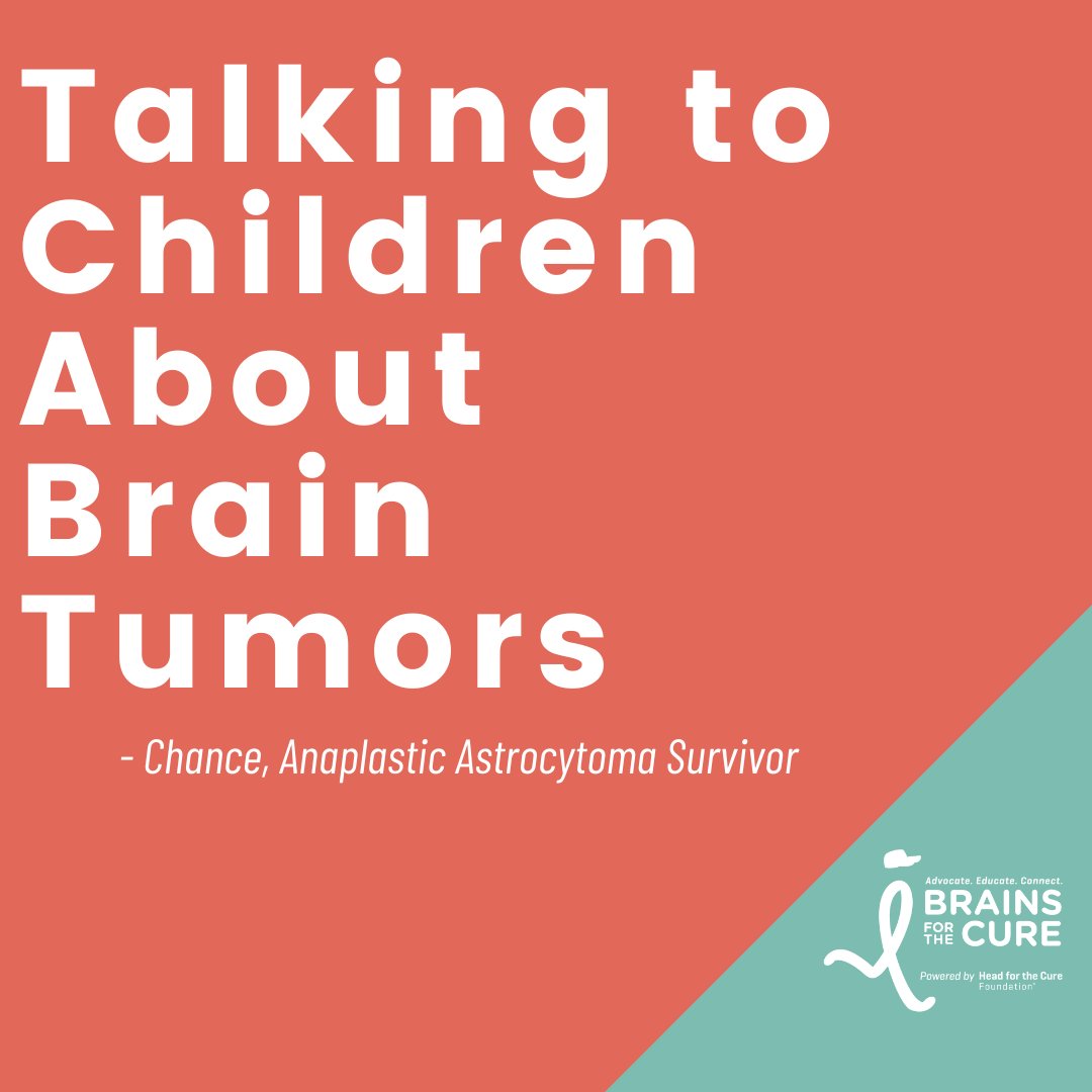 While difficult, communicating with children is an important part of including them in the brain tumor journey. Hear from one survivor about he and his wife approached the conversation at bit.ly/3FYtoQO #braintumor #braincancer #btsm