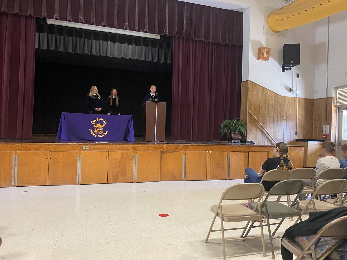 Hope Mills Middle Agriculture & FFA tweet media