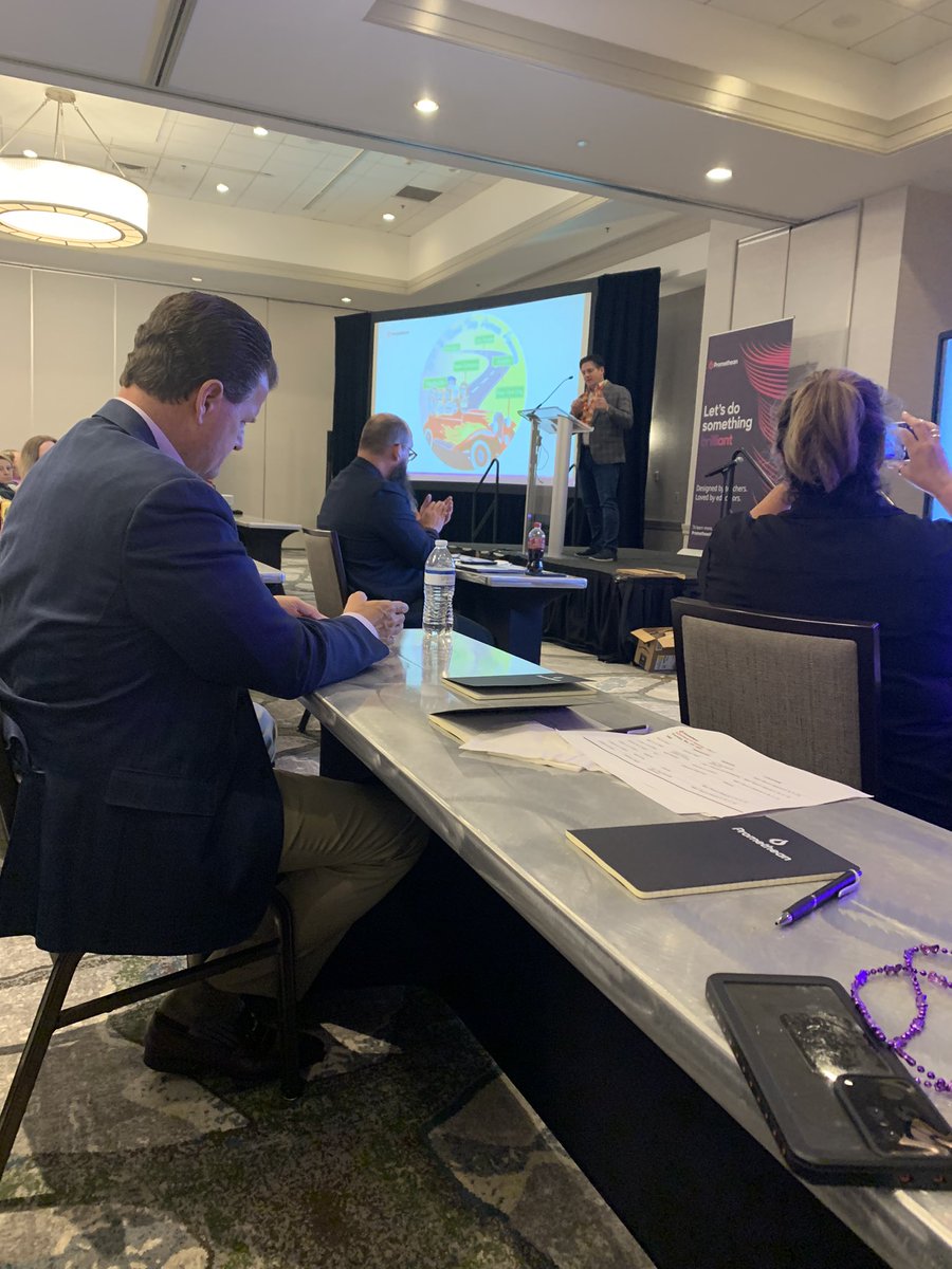 Closing out a great day of new tech training! #promethean