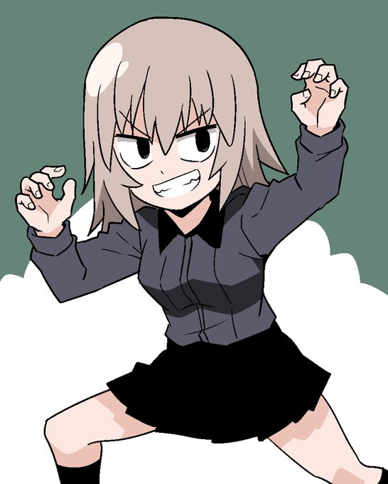 #GuP版深夜のお絵描き60分勝負
#GuP版深夜のお絵描き60分勝負_20220519

お題「逸見 エリカ」 