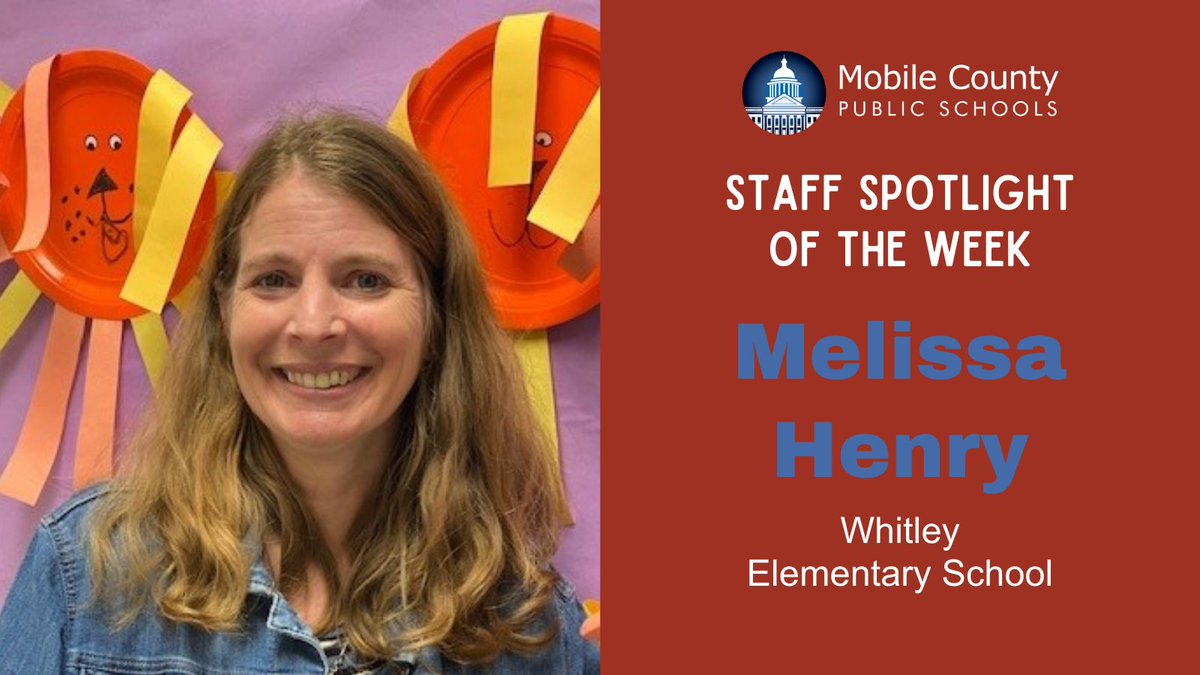 MobilePublicSch's tweet photo. Melissa Henry has spent 20 of her 21 years in education at @WhitleyElem: "The thing I love most about teaching is being able to really make a difference. You get kids in here who really don't believe in themselves. I love to help them see that they are special." #LearningLeading https://t.co/XkvQMhfVDJ
