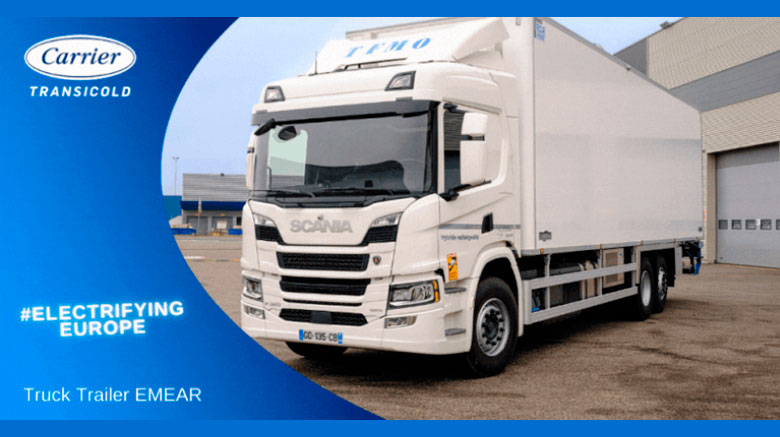 TransporteInfo's tweet photo. TFMO equipó su nuevo camión híbrido enchufable Scania con una solución de refrigeración totalmente eléctrica de Carrier Transicold... https://t.co/5vRTl7LJFZ
@CarrierMEX @ScaniaMX #refrigeracion #híbrido #eléctrico #TransporteInfo #TFMO https://t.co/3AEfQvm18o