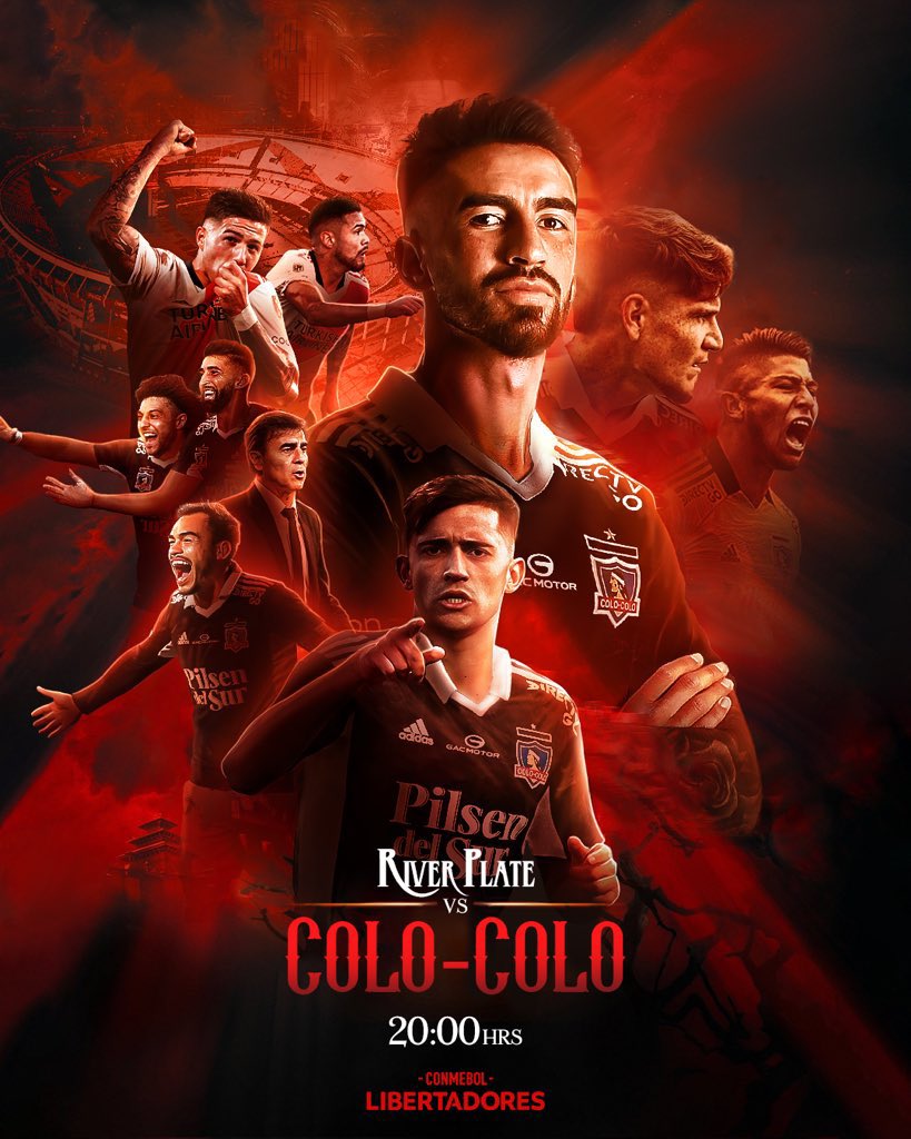 nikewest_mce's tweet photo. NO PUEDO, JUEGA EL COLO! 😍🤟🏁 #CopaLibertadores2022 #ColoColo #ColoColo #RiverVsColoColo .. aguante mi equipo .. ⚽️⚽️▪️▫️▪️😎#CopaLibertadores #ColoColoVsRiver https://t.co/6e6WpTlqKF