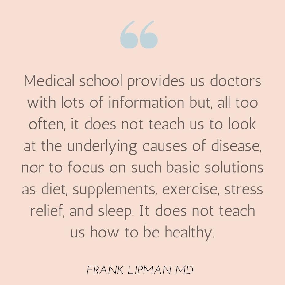 DrFrankLipman's tweet photo. On Medical School Training for Doctors https://t.co/eJGcWdsAfQ