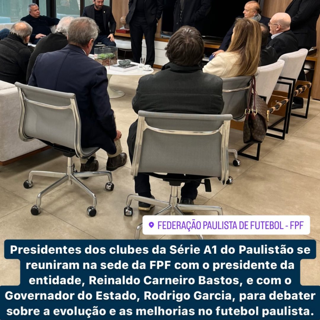 1902futebol's tweet photo. O futebol paulista tem mais de 80 clubes jogando profissionalmente e mais outros tantos de fora. 

Reunião com o governador engloba somente os 16 da elite.

Alguém realmente acha que o que foi debatido é a melhora do futebol paulista? https://t.co/wwLG4t6Mvk