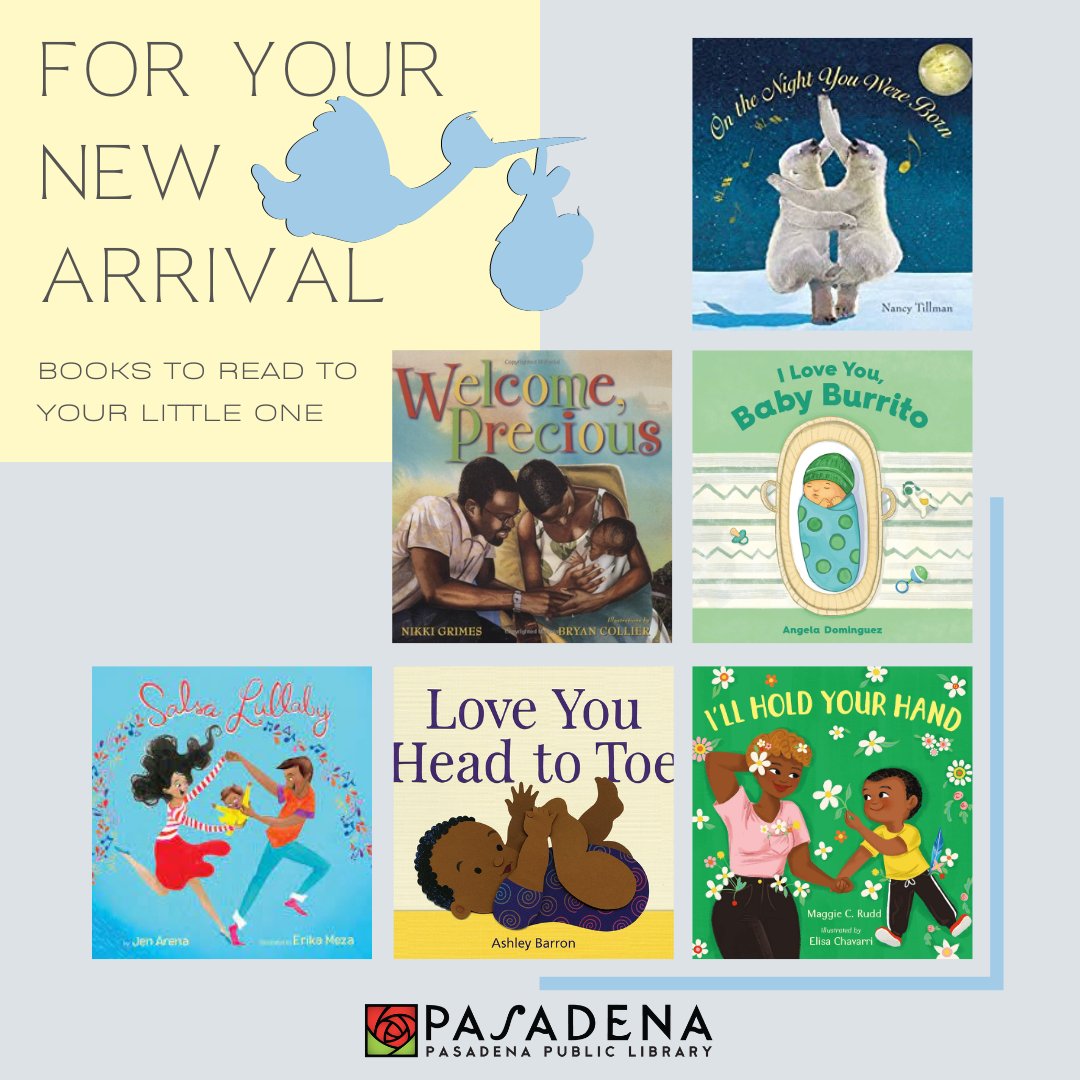 pasadenalibrary's tweet photo. Has the news of Rihanna and A$AP Rocky's new baby given you baby fever? Check out these cute picture books newborns love!

Find these and more by visiting our catalog: https://t.co/YE6ZpQdPlz https://t.co/WIAgxdfCZv