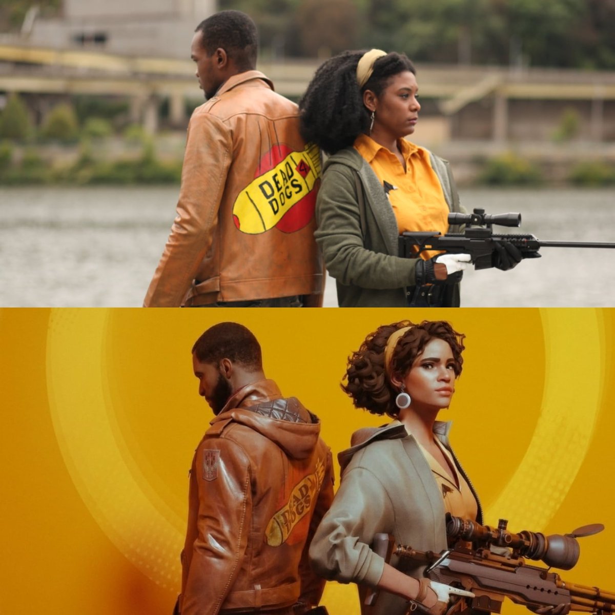 GreyWolf7880's tweet photo. It was Super fun Cosplaying #ColtVahn from #Deathloop with @kmdesignarch1 as #JuliannaBlake. I never got the chance to play the game, but I loved the story!
🔄🧔🏾💥🔫👩🏾‍🦱💥🔫🧔🏾💥🔫👩🏾‍🦱🔄
@DBakaba @mitmitman #DeathloopCosplay #Deathloopgame #ColtVahnCosplay #JuliannaBlakeCosplay https://t.co/MQ1otwQrg2