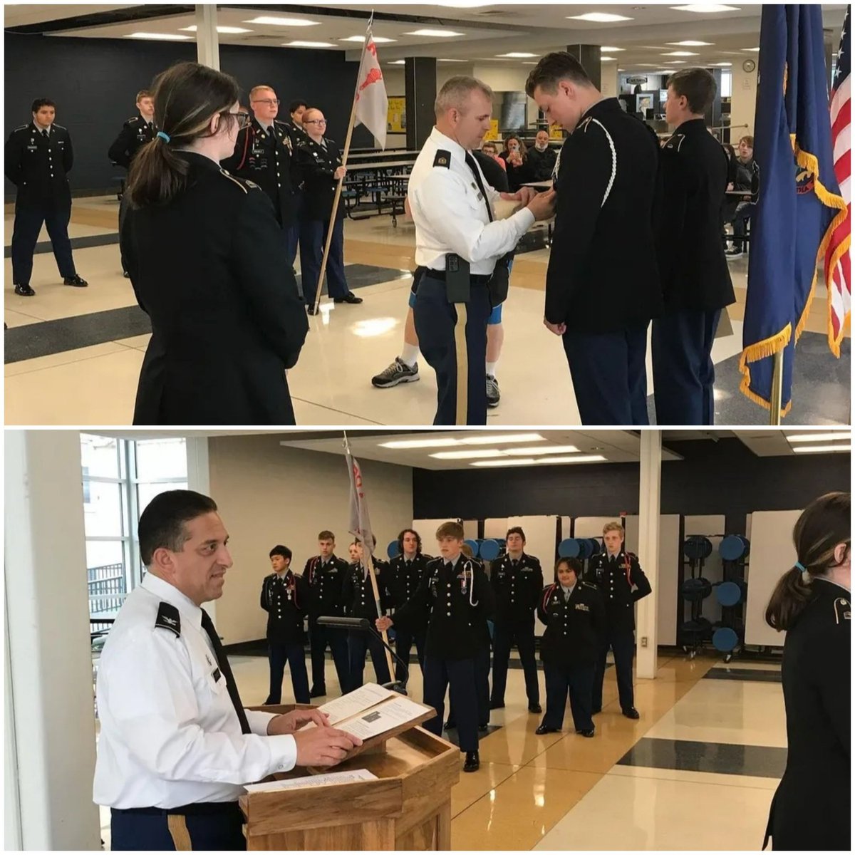 JROTC Awards Ceremony this morning