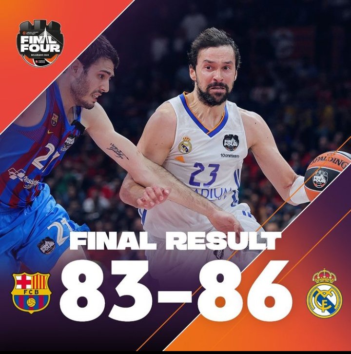 Gabriel98388950's tweet photo. A la finall. Se veía como favorito al Barca pero lo derrotamos. Ahora a por Efes. Un saludo @francilopez1988 😁 https://t.co/Aytjqkw2gy