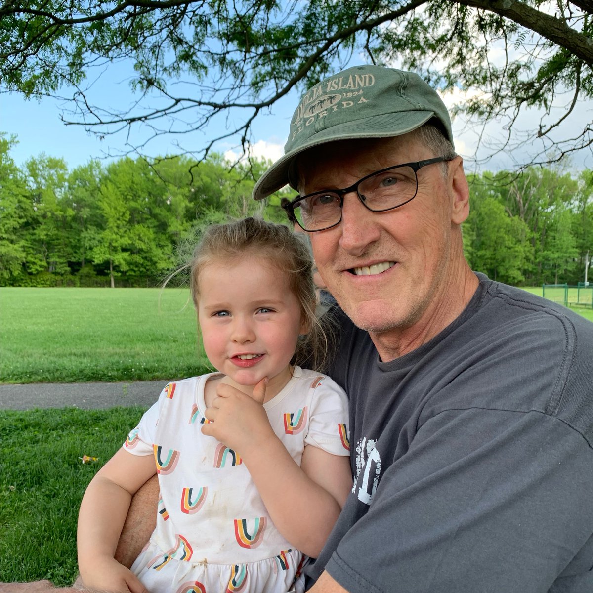 KyleEvansGay's tweet photo. While I’m voting on the Senate floor, Alice is with her PopPop at Bonsall Park enjoying a beautiful evening. I’m thankful to do the work I do and thankful for the village that makes it all possible 💙💛 https://t.co/XE3zJlUtaQ