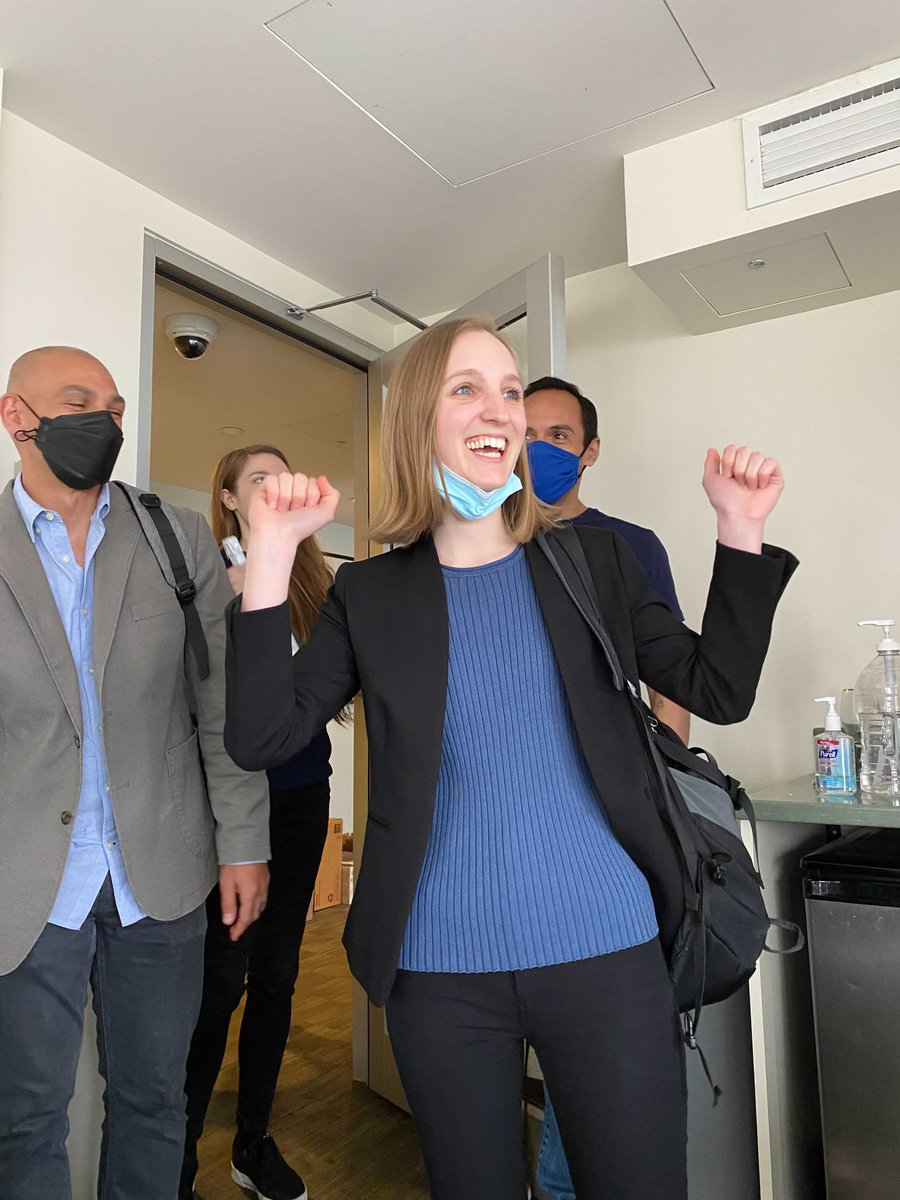 Congrats to Dr. <a href="/KaiaParenti/">Kaia Parenti</a> for successfully defending her PhD! We are very proud of her and wish her all the best in her new endeavors in patent law! #PhDone #ColumbiaUniversity