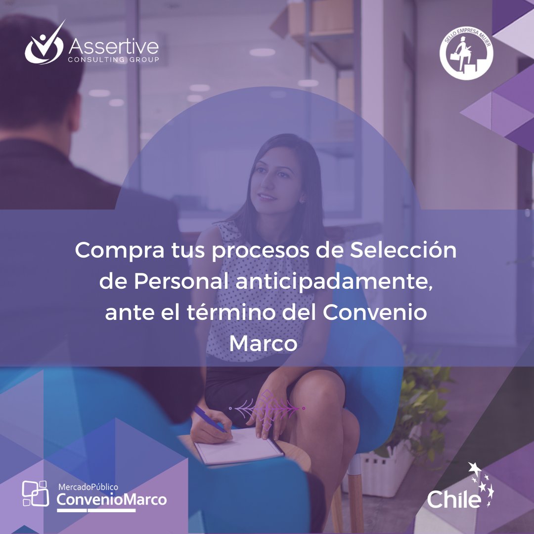 Assertive_CG's tweet image. Anticípate al Término del Convenio Marco.

Contáctanos
claudia.poblete@assertive.cl

Visítanos en
assertive.cl

#Convenio #Marco #Selección #Personas #Reclutamiento #Chile #Assertive