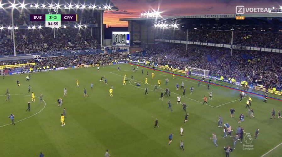 datoffee's tweet image. Calm down everyone, VAR just got called. A fan was marginally offside. Back in your seats please. #EFC