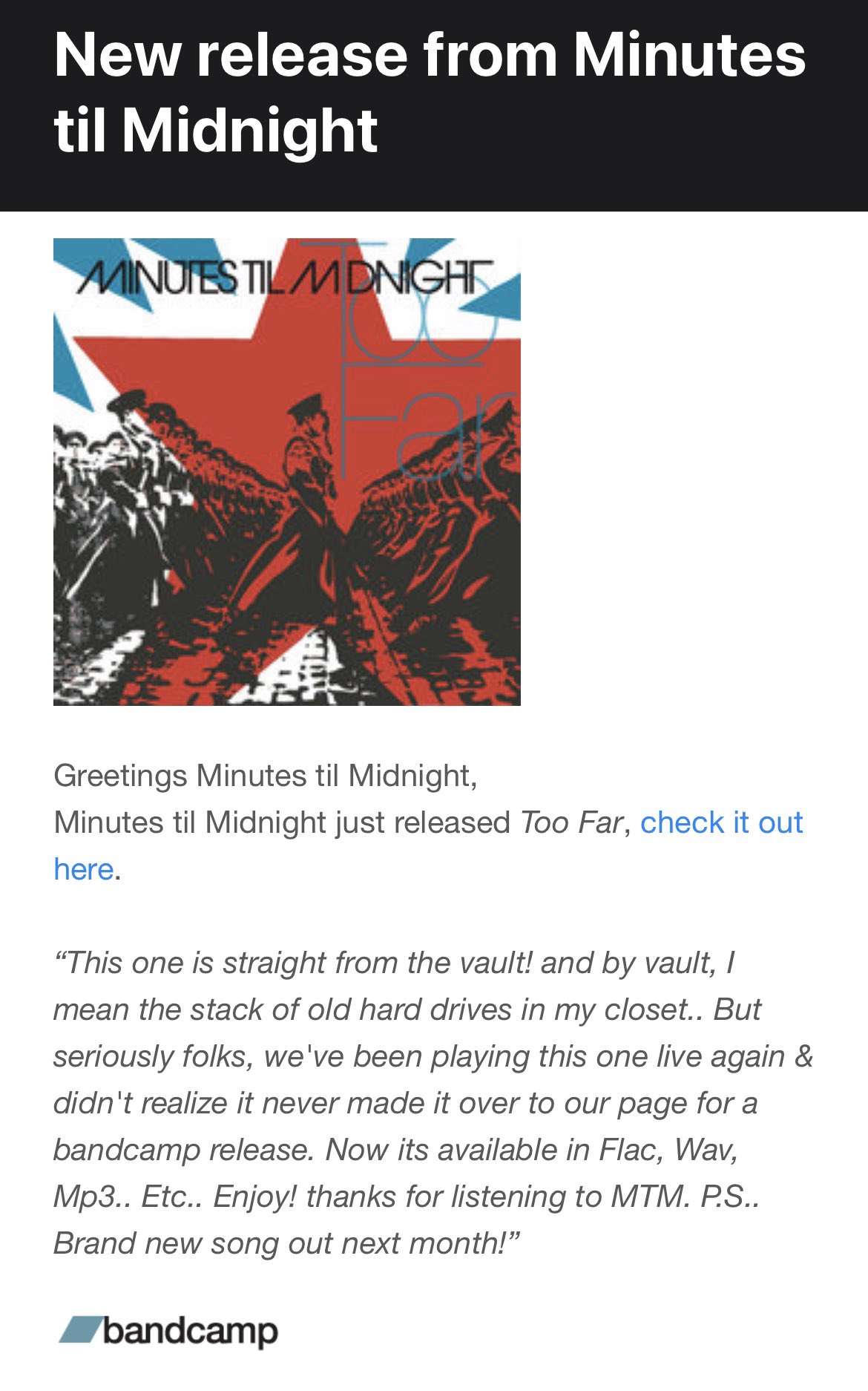 Minutes Til Midnight Digitalmidnight Twitter
