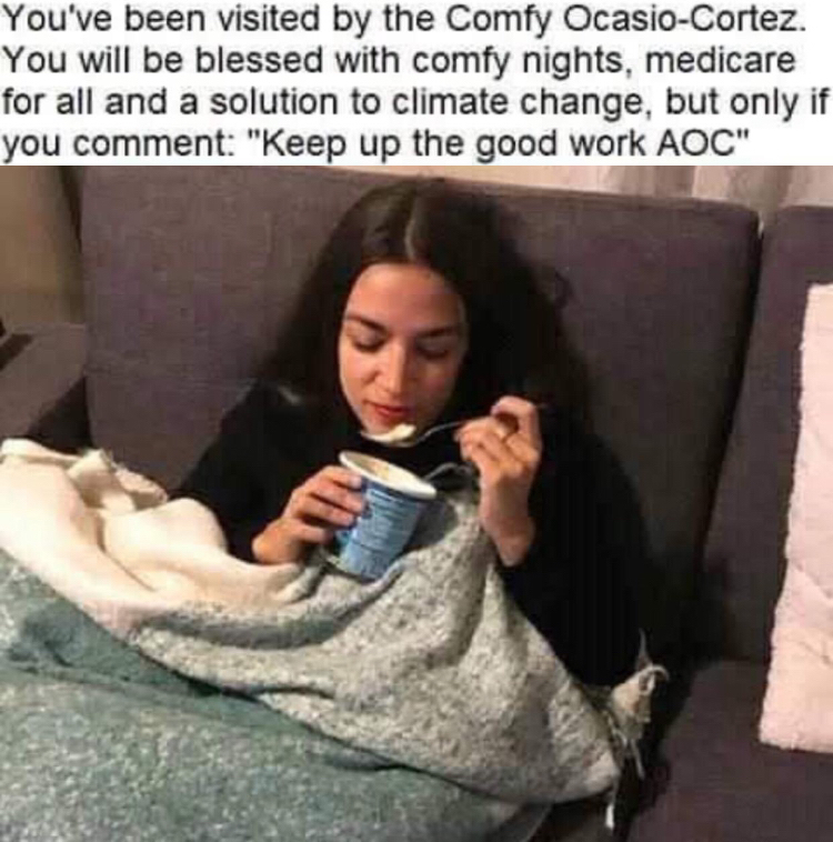 SocDoneLeft's tweet photo. @AOC https://t.co/qXNACPJe7Z