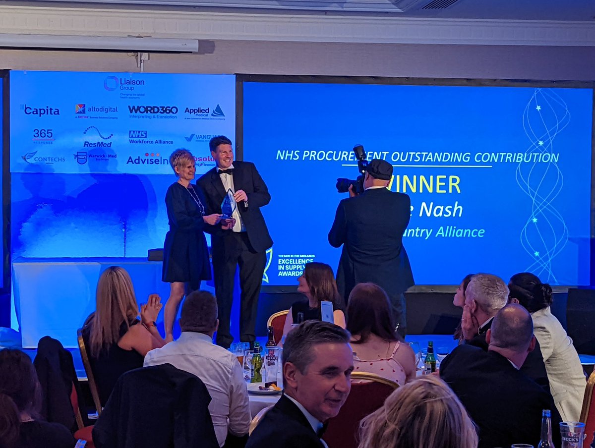 Janice Nelson (@janicen65481170) on Twitter photo Our winner NHS Procurement Outstanding Contribution <a href="/ClareNash20/">NetZeroNurse ππ RN π</a>. So so proud ππ½ππ½#EISMIDLANDS22 Our winner NHS Procurement Outstanding Contribution <a href="/ClareNash20/">NetZeroNurse ππ RN π</a>. So so proud ππ½ππ½#EISMIDLANDS22
