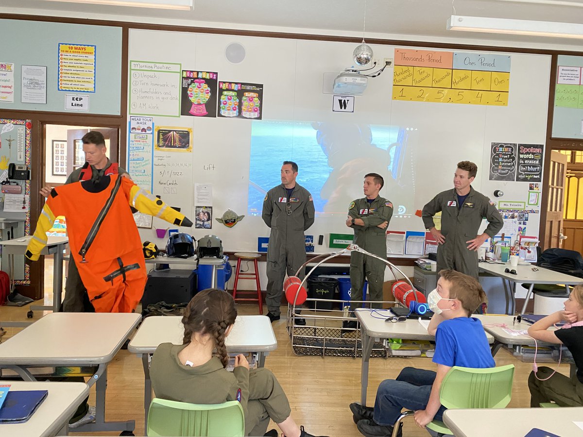 2022 Top Gun Day <a href="/the_Madeleine/">the Madeleine</a> keeps getting better and better! Our special guests from <a href="/USCG/">U.S. Coast Guard</a> #guardiansofthegoldengate made our day! Thank you! You guys are awesome. @mswalwark #TopGunMaverick This is a day dedicated to learning about aviation, aeronautics and much more!