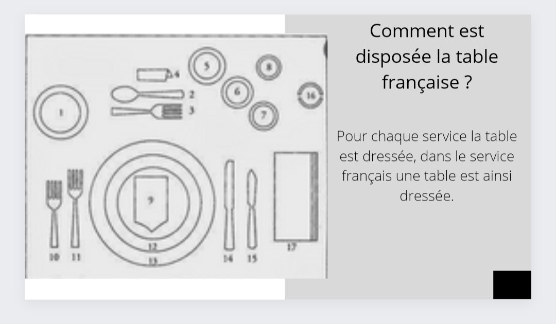 laislazcano's tweet photo. Services Français. 
Place à vaisselle sur la table Français. https://t.co/Z9DUc5pncl