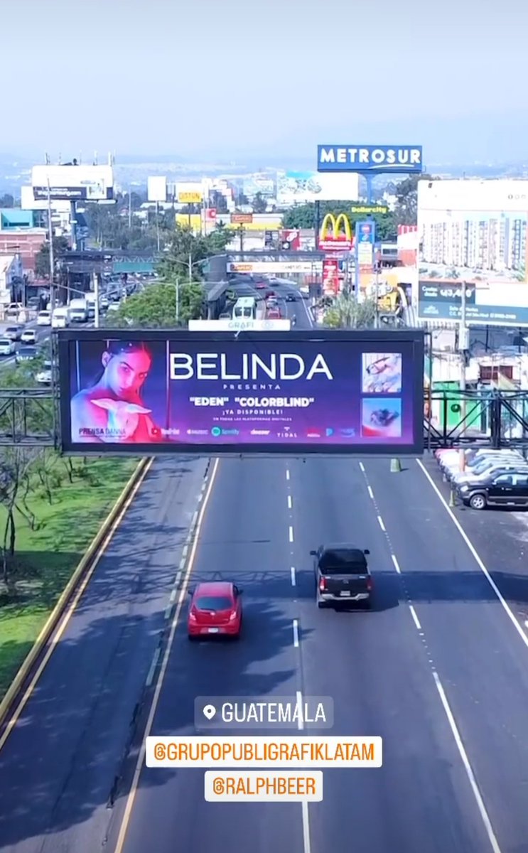 BelindaPeten's tweet photo. Promocion de Eden y Colorblind en Guatemala 🇬🇹 @belindapop https://t.co/RCZP0oiQtw