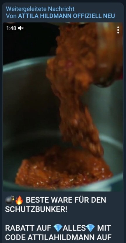 Themroc8's tweet photo. Genau mein Humor! 👍😂 AttilaHildmann Kot auf alles! 💩🤢

#attilahildmann #hildmann #Arschkoch #ReisprotektorBohnenUndMöhren #Sojabohnaparte https://t.co/OXSB9PHbTp