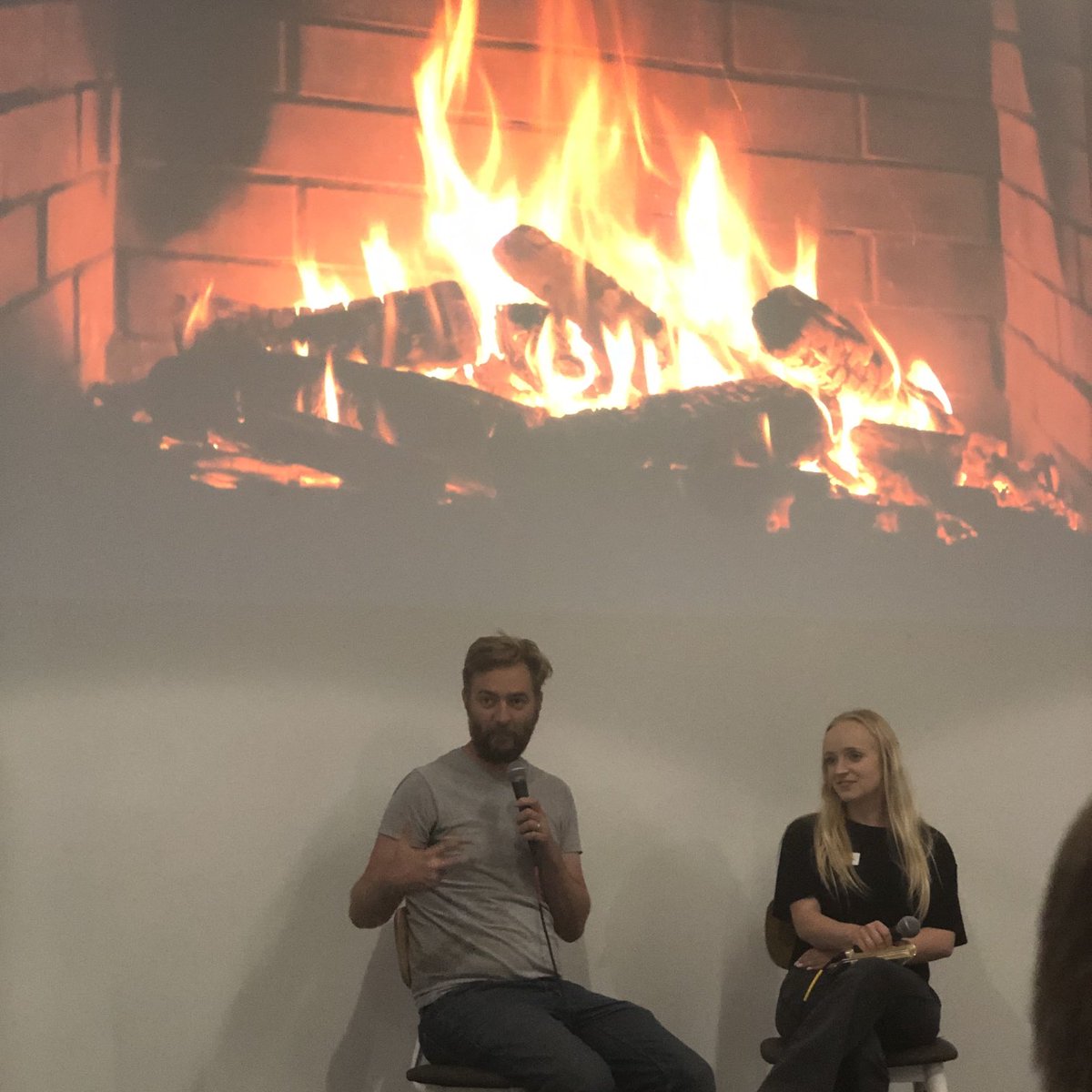 Fireside chat with ⁦⁦<a href="/JonnyCPrice/">Jonny Price</a>⁩ in #Louisville awesome partnership with ⁦<a href="/RenderCap/">Render Capital</a>⁩ matching campaigns on ⁦<a href="/Wefunder/">Wefunder</a>⁩ #crowdequity