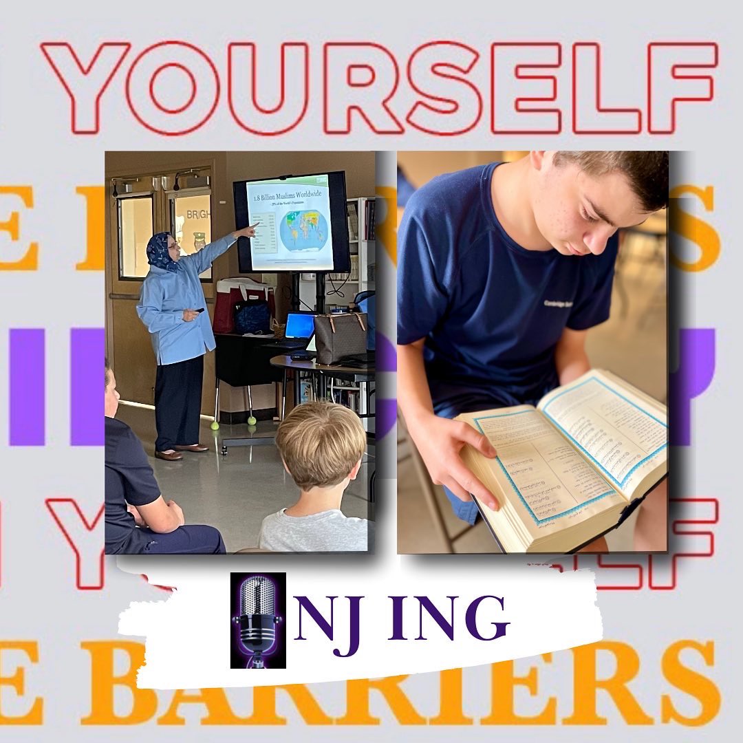 CSKnights's tweet image. As part of their #WorldHistory curriculum, #middleschool students enjoyed a presentation from @newjerseying which provided an overview of Muslim practices, and the relation of Islam to other world religions. 

#njprivateschools #princetonprivateschools