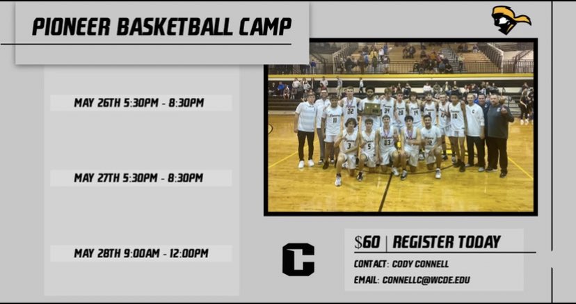 We are a week away. Don’t forget to sign up. We still have some spots open. It’s going to be a blast. See y’all there.