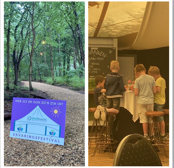 Zo leuk om vandaag de ervaringsdeskundigen van #Deelkracht live te ontmoeten op het natte maar vrolijke #ervaringsfestival. Waardevolle gesprekken en kinderen die elkaar vonden. Bedankt @JetIsarin, <a href="/missuanmi/">Iris Manders</a> en Elif!