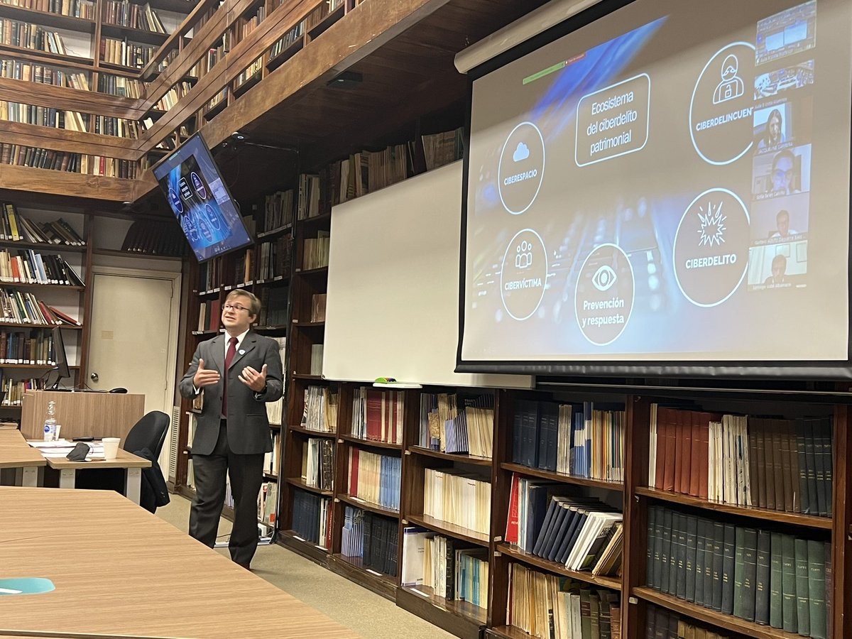 Carlos M. González Guerra (@charlskrieg) on Twitter photo Muy buena charla sobre Ciberfraudes a cargo de <a href="/jmsarrabayrouse/">Juan Manuel Sarrabayrouse</a> en el contexto de “Entre colegas” de la Asociación de Graduados y Alumni de <a href="/AustralDerecho/">Austral Derecho</a> Muy buena charla sobre Ciberfraudes a cargo de <a href="/jmsarrabayrouse/">Juan Manuel Sarrabayrouse</a> en el contexto de “Entre colegas” de la Asociación de Graduados y Alumni de <a href="/AustralDerecho/">Austral Derecho</a>