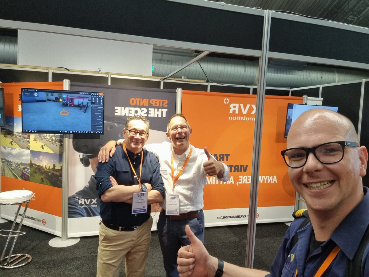 Vandaag namens 3ND vanuit Groningen de beursstand van XVR bezocht tijdens de ERiC beurs.

Altijd goed om mekaar weer even te spreken👍. Fysiek was door covid alweer een tijdje geleden.