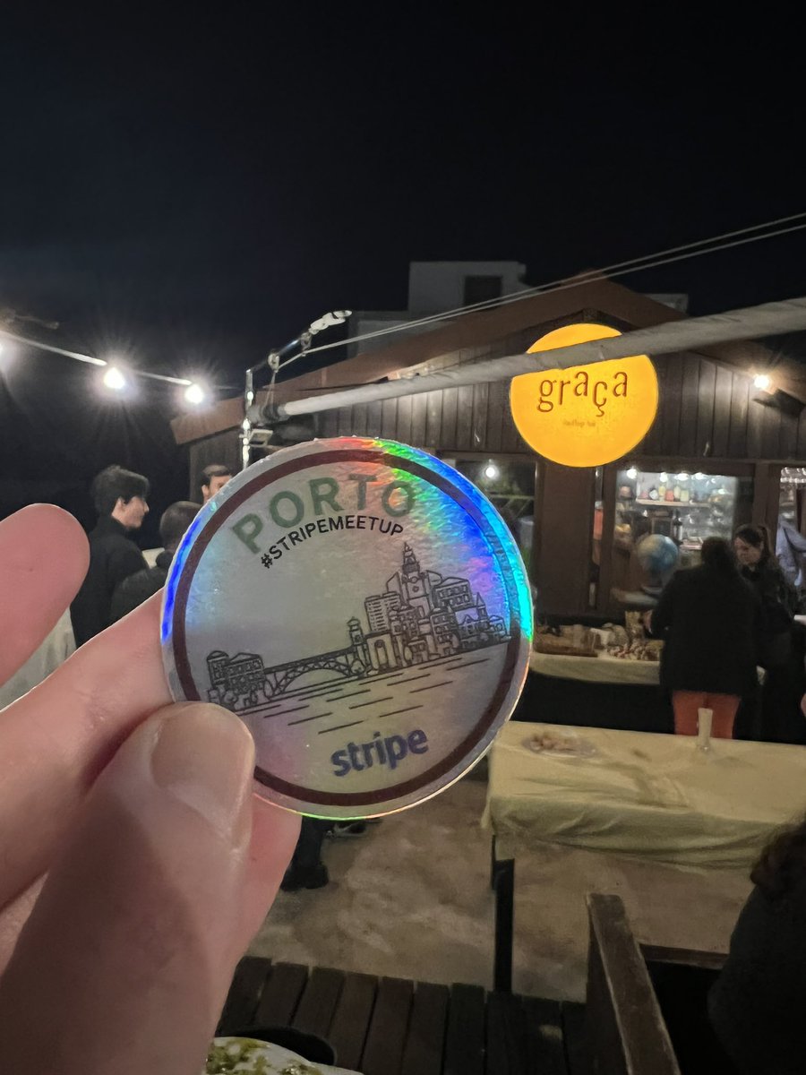 🛠 Stoked to host the #StripeMeetup in Porto with <a href="/edwinwee/">I'm now @edwinarbus</a> and <a href="/c_urbancic/">Charlie Urbancic</a> to celebrate and meet so many cool indie hackers and entrepreneurs, like <a href="/m1guelpf/">Miguel Piedrafita ✨</a>, dev at <a href="/worldcoin/">World</a>, <a href="/patife/">Humberto</a>, founder of <a href="/RowsHQ/">Rows</a> and Emília Simões, founder of <a href="/Last2Ticket/">Last2Ticket</a> ✨