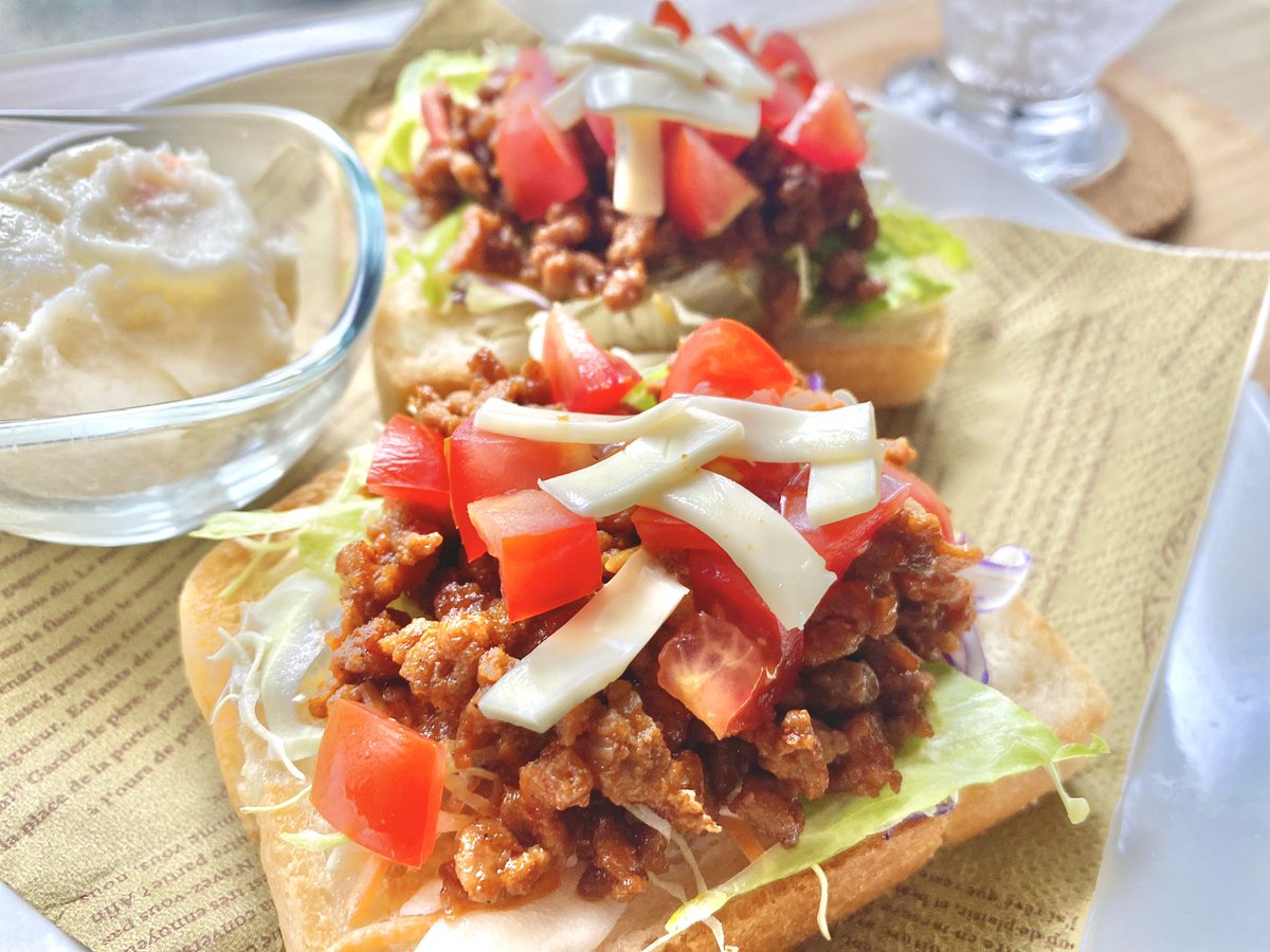 おはようございます👻 タコス風🌮